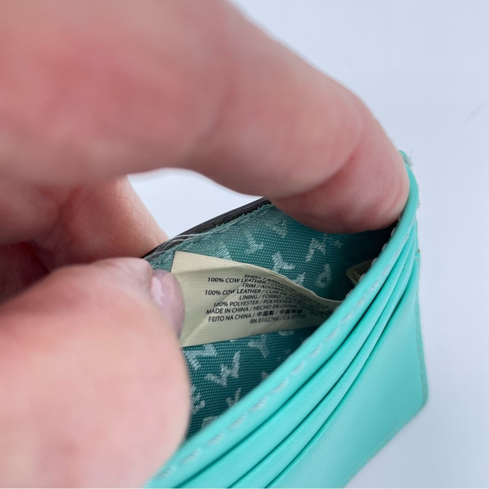 Kate Spade Wallet/Card Holder OS Tiffany Blue - Picture 12 of 15